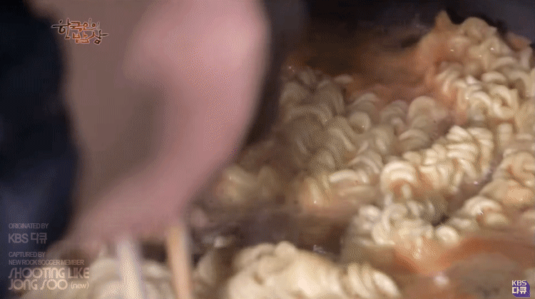 한국인의 밥상 라면짤.gif | 인스티즈