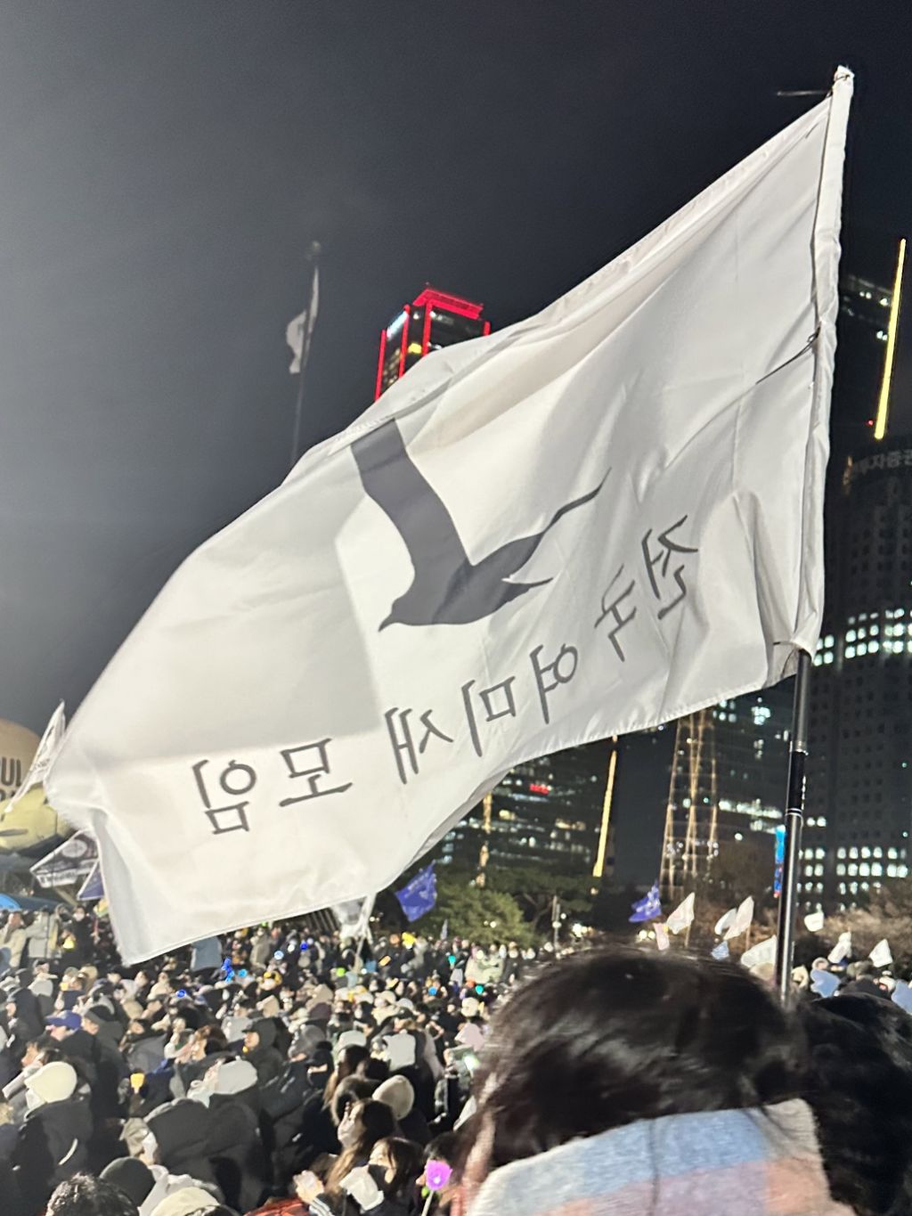 탄핵 시위= 대짱잼 깃발 대회 | 인스티즈