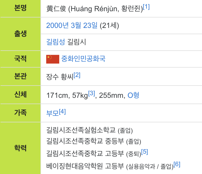 공산당시 챙기는 조선족 아이돌 | 인스티즈