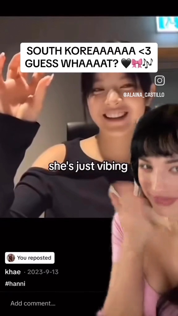 뉴진스 팜하니가 불러서 2년전 노래 한국 떡상한국 공연 | 인스티즈