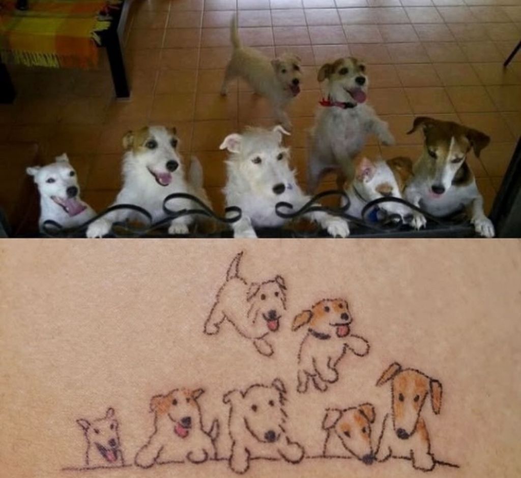 애매한데 비슷한 느좋 동물 타투들 | 인스티즈