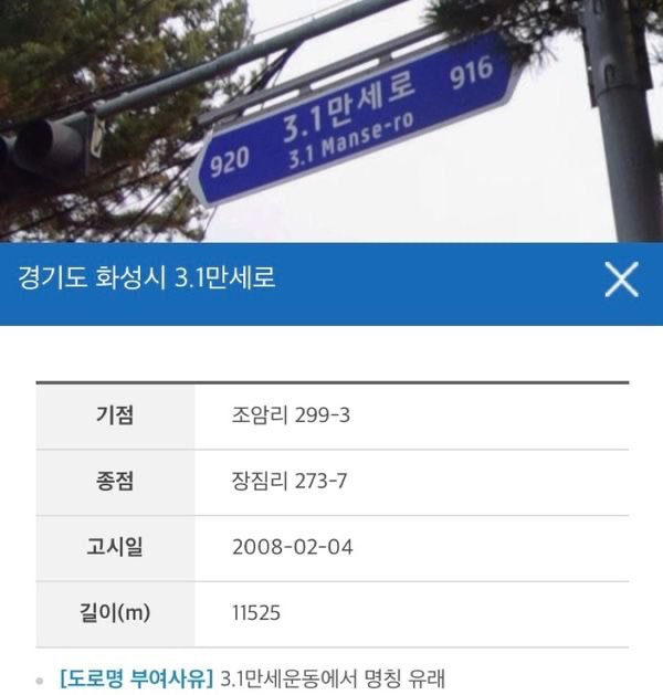 특이한 도로명 주소들.jpg | 인스티즈