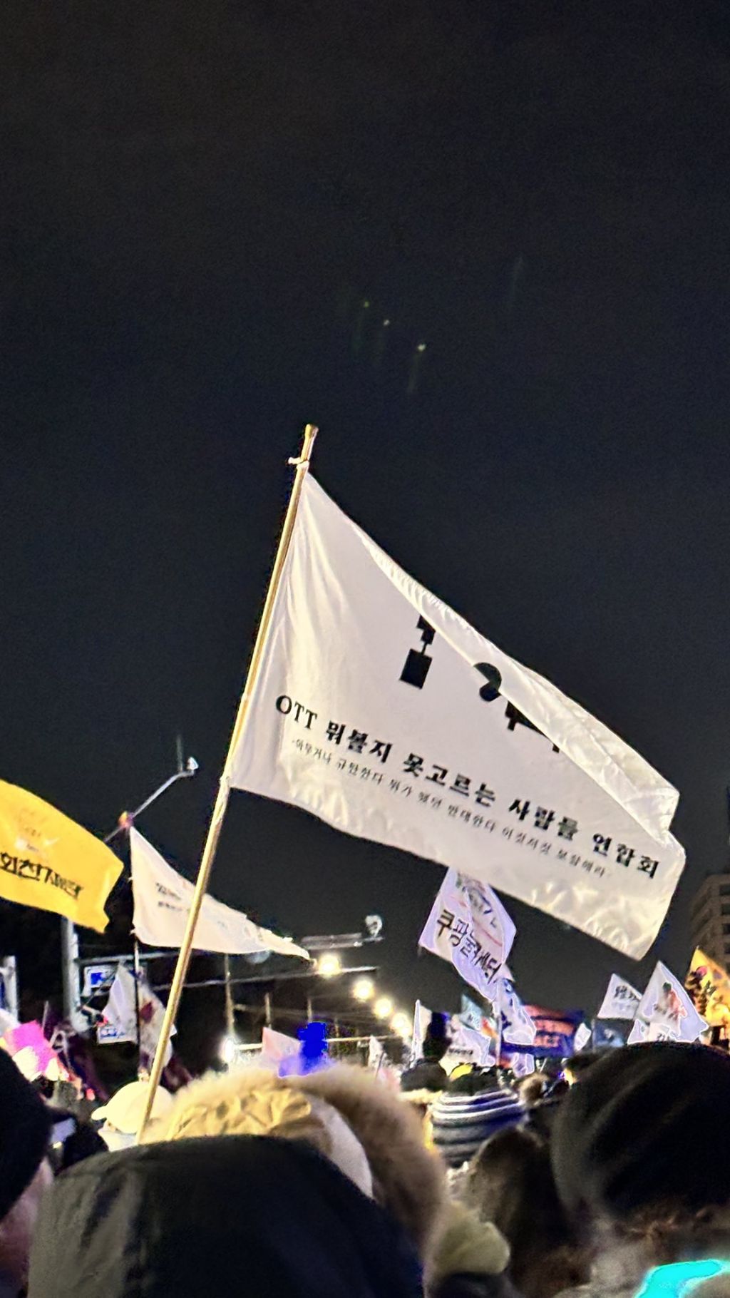 탄핵 시위= 대짱잼 깃발 대회 | 인스티즈
