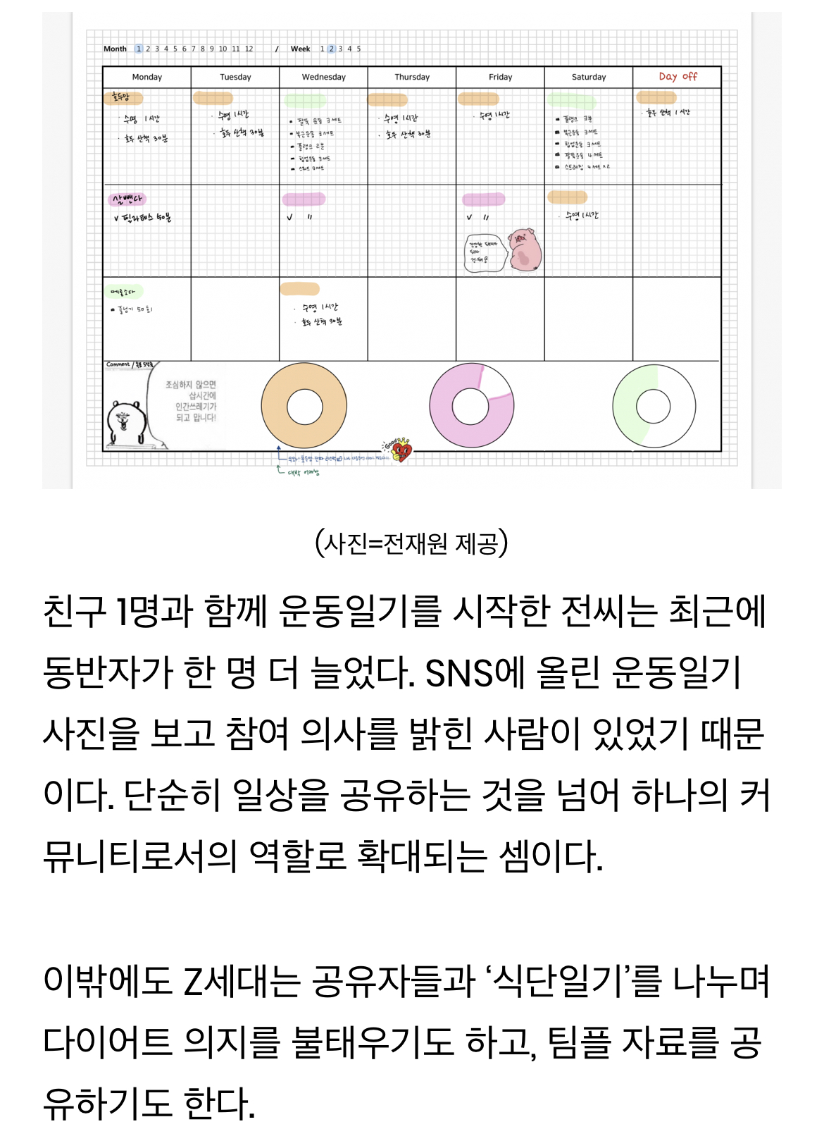 요즘애들 사이에서 유행하는 아이패드 교환일기 | 인스티즈