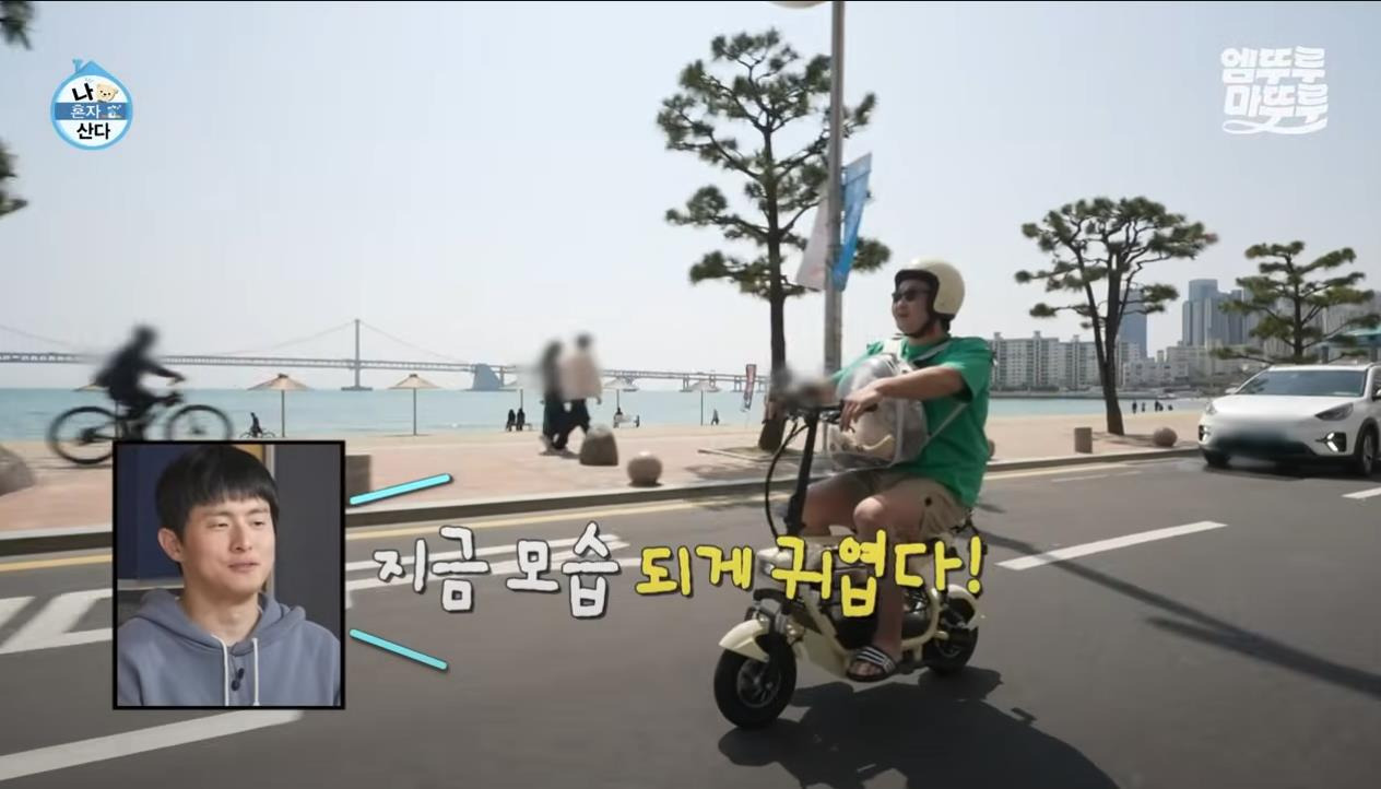 [나혼자산다] 정말 행복해 보이고, 낭만 미친 거 같은 구성환의 부산 한 달 살기 | 인스티즈