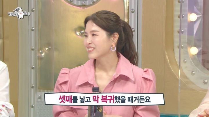 [라디오스타] 김지선이 셋째 낳고 막 복귀했을 때 시어머니가 한 말 .JPG | 인스티즈