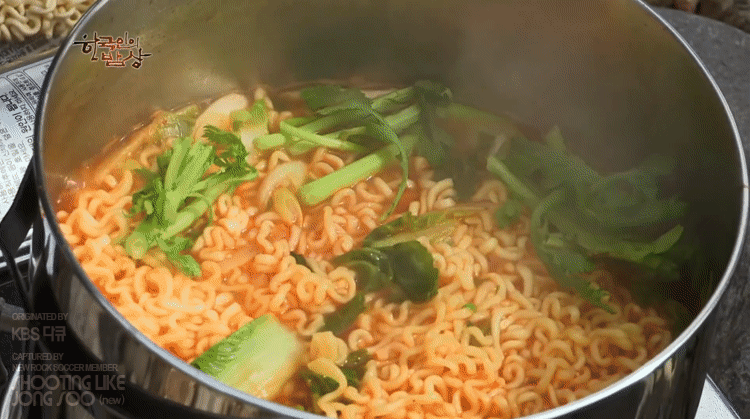 한국인의 밥상 라면짤.gif | 인스티즈