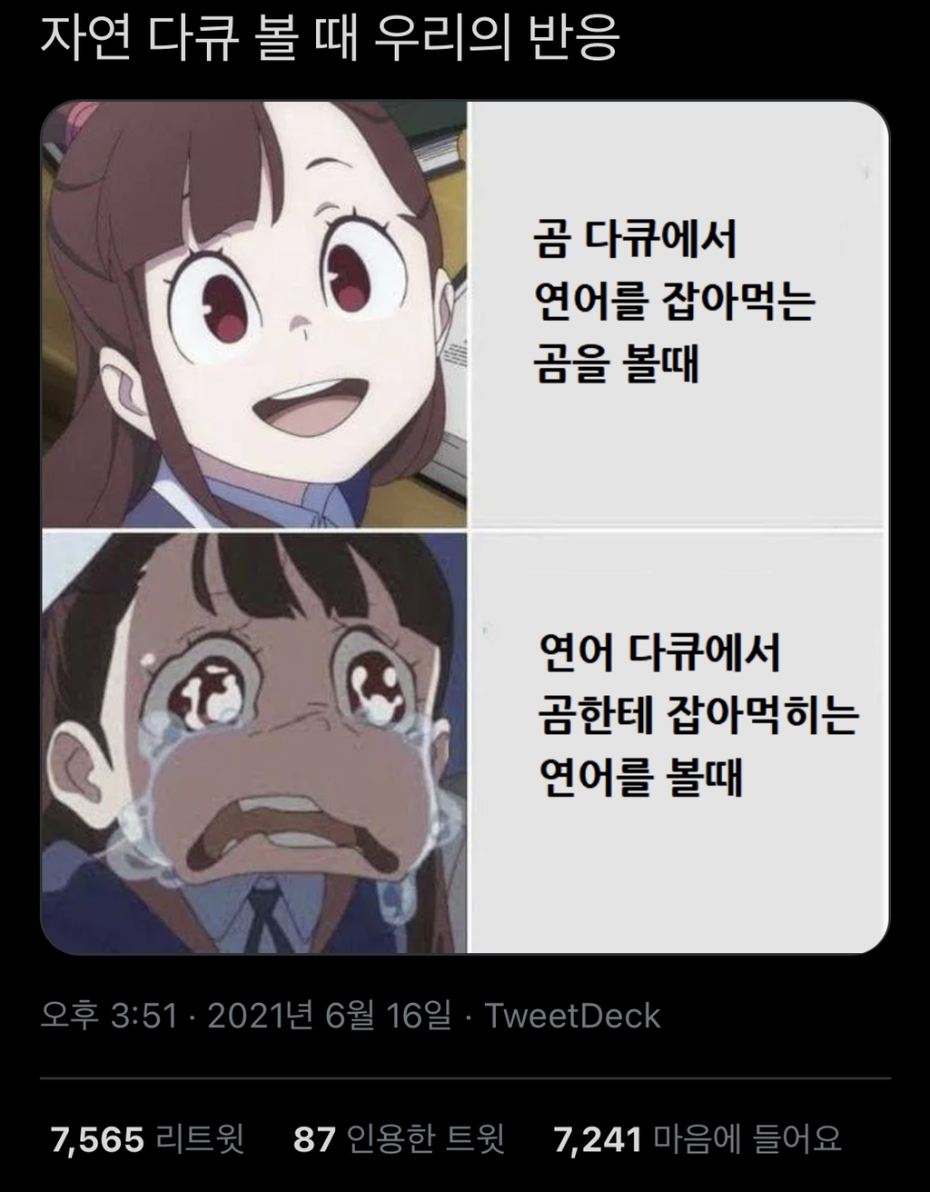 아주 아주 짧은 트윗모음.twt | 인스티즈