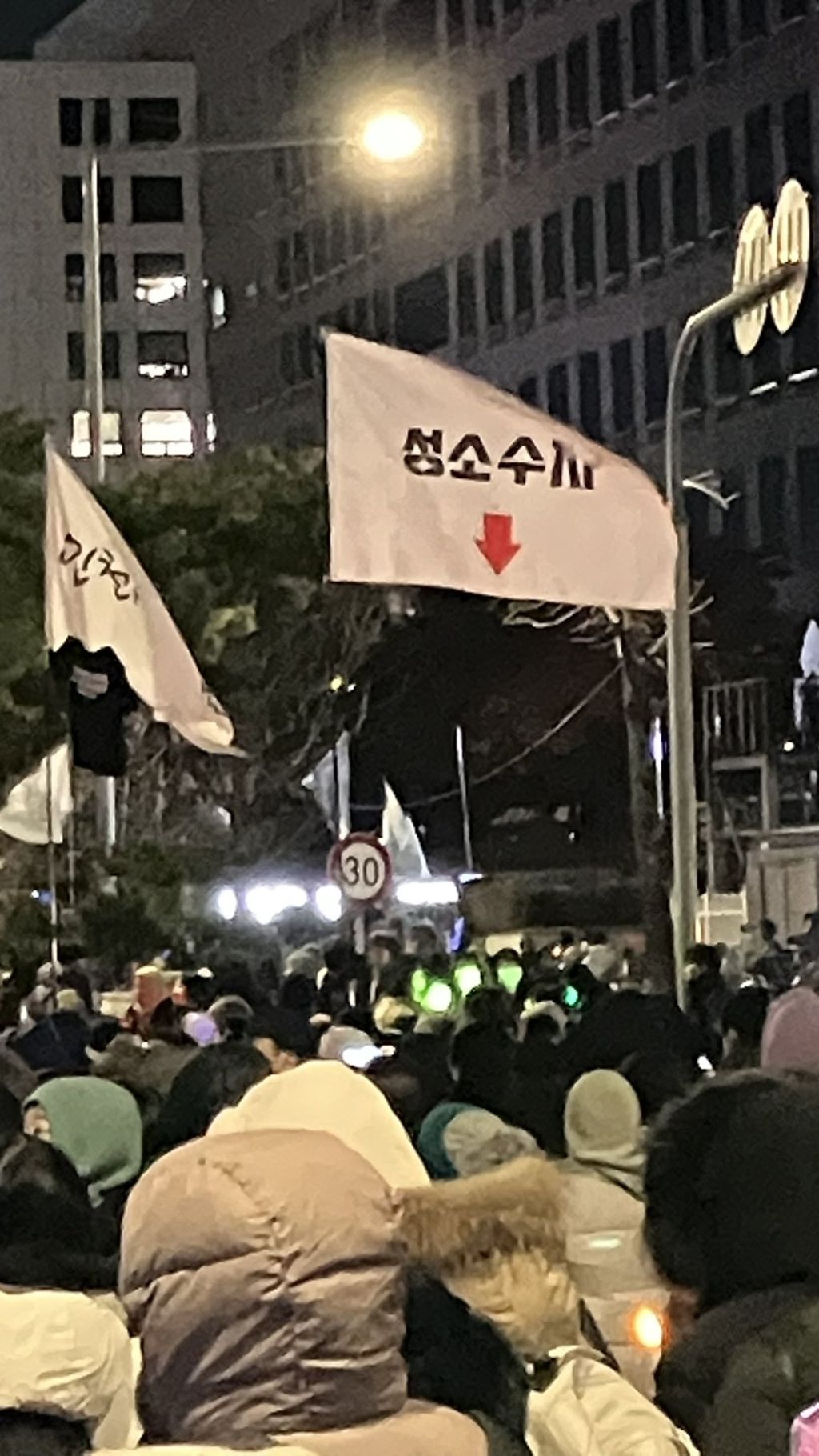 탄핵 시위= 대짱잼 깃발 대회 | 인스티즈