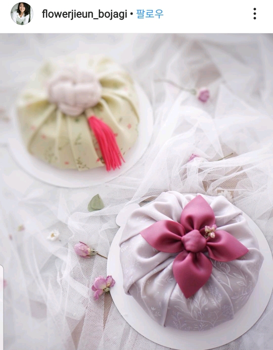 앙금케이크의 새로운 장르 앙금 보자기 케이크!! | 인스티즈