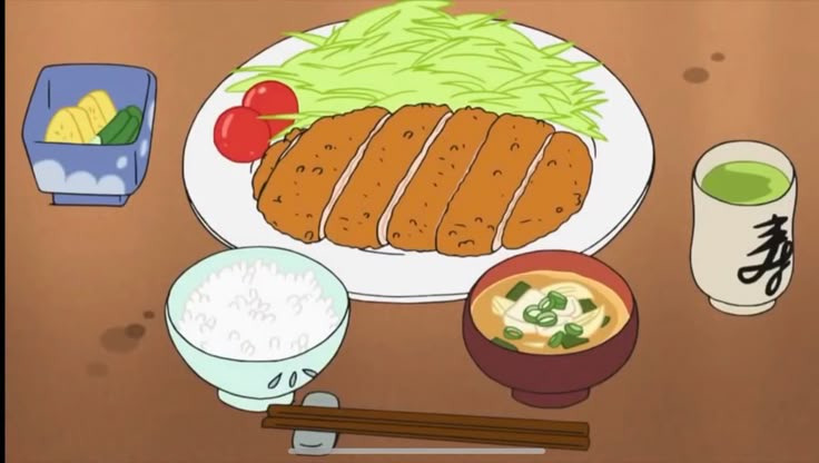 애니메이션 속 음식들 | 인스티즈