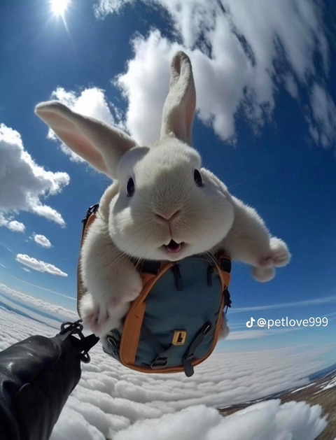 하늘 토끼 보고가세요 | 인스티즈