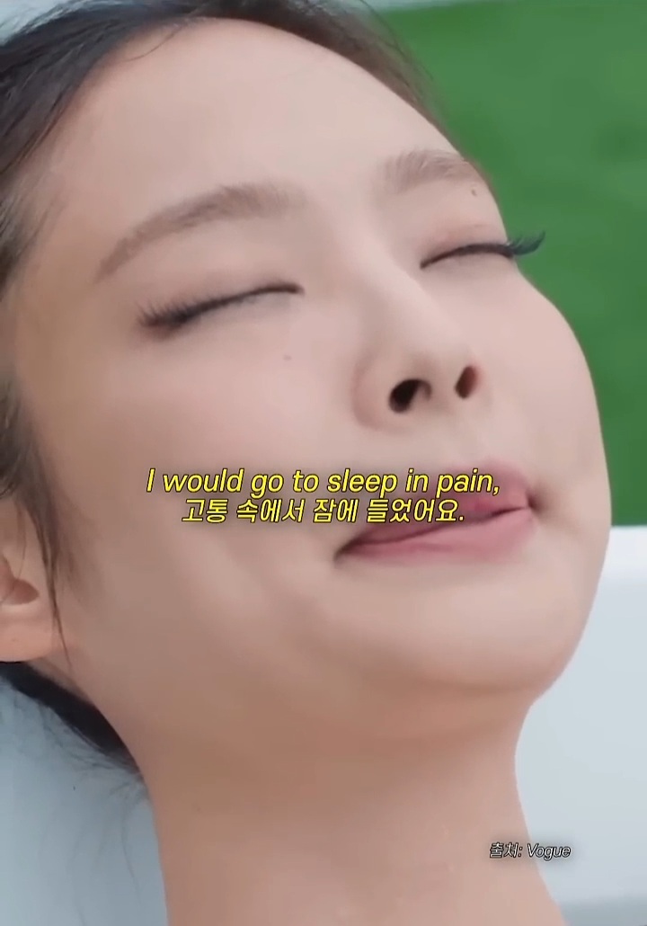 제니가 면역력등 셀프케어를 위해서 한다는 찬물 명상 콜드플런지 | 인스티즈