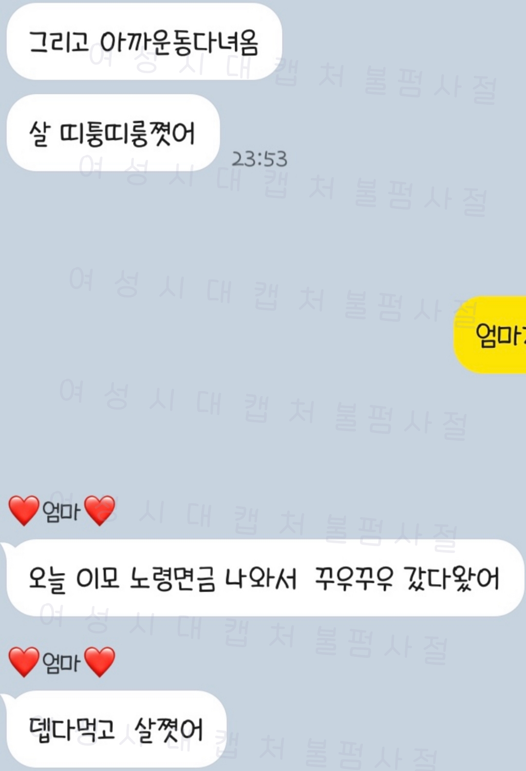 울엄마 말투 너무 귀여워.. | 인스티즈