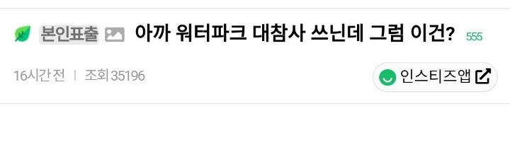 워터파크에 이런 수영복 입고 가면 대참사 날까..? | 인스티즈
