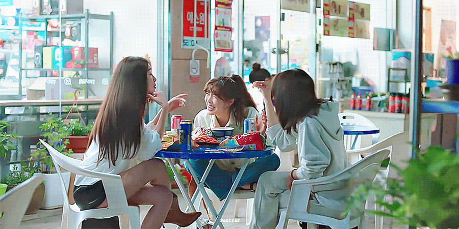 실제로 술 마시면서 촬영했다는 드라마.gif | 인스티즈