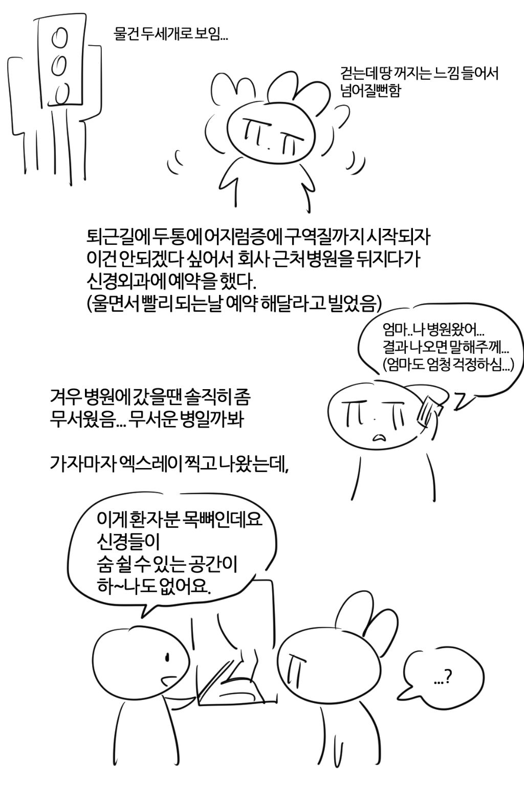 2주간 알수없는 어지럼증 겪은 후기.Manhwa | 인스티즈