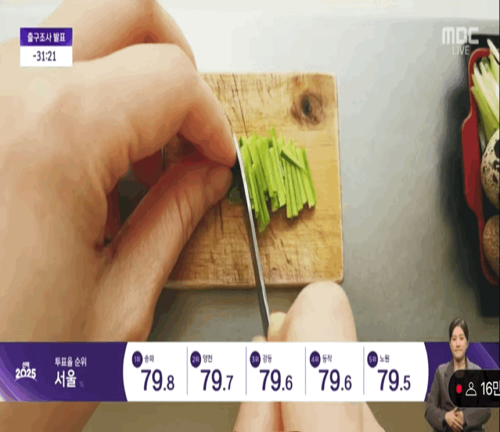 MBC 개표방송 지역별 대표음식 미니어처 | 인스티즈