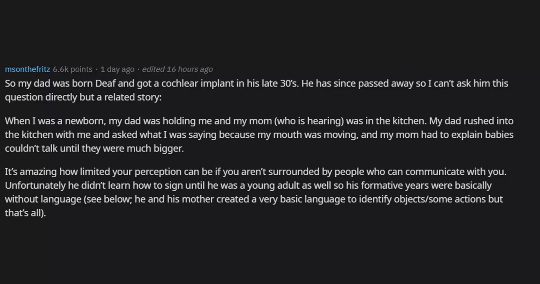 [레딧] 청각장애였다가 소리를 듣게된 사람들아, 소리 안날줄 알았는데 나서 놀랐던 물건이 뭐야? | 인스티즈