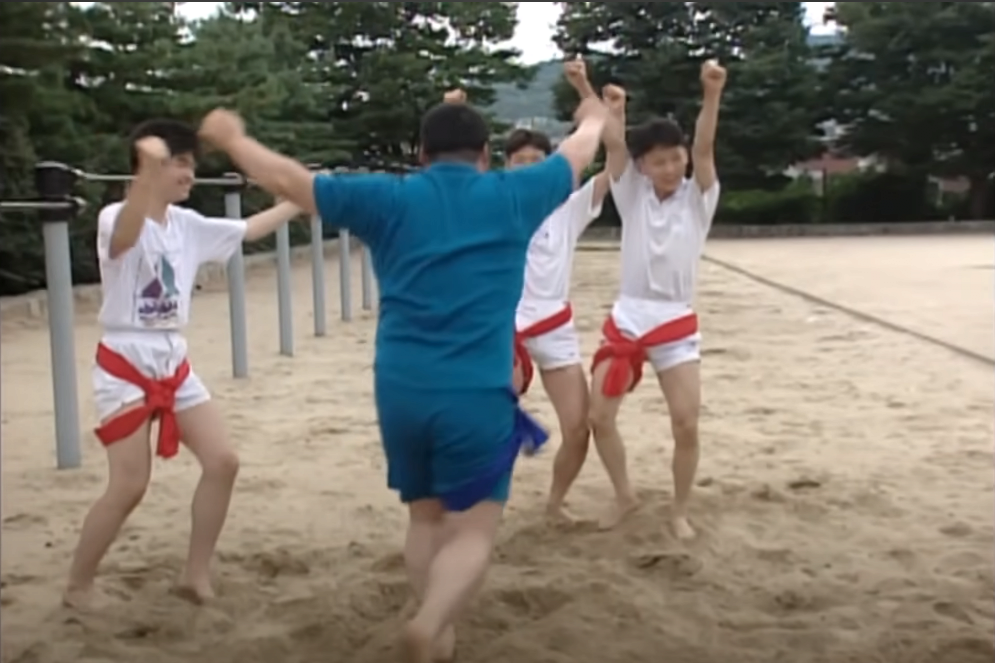 학교 접수하러 가는 강호동 등교장면의 진실.gif | 인스티즈