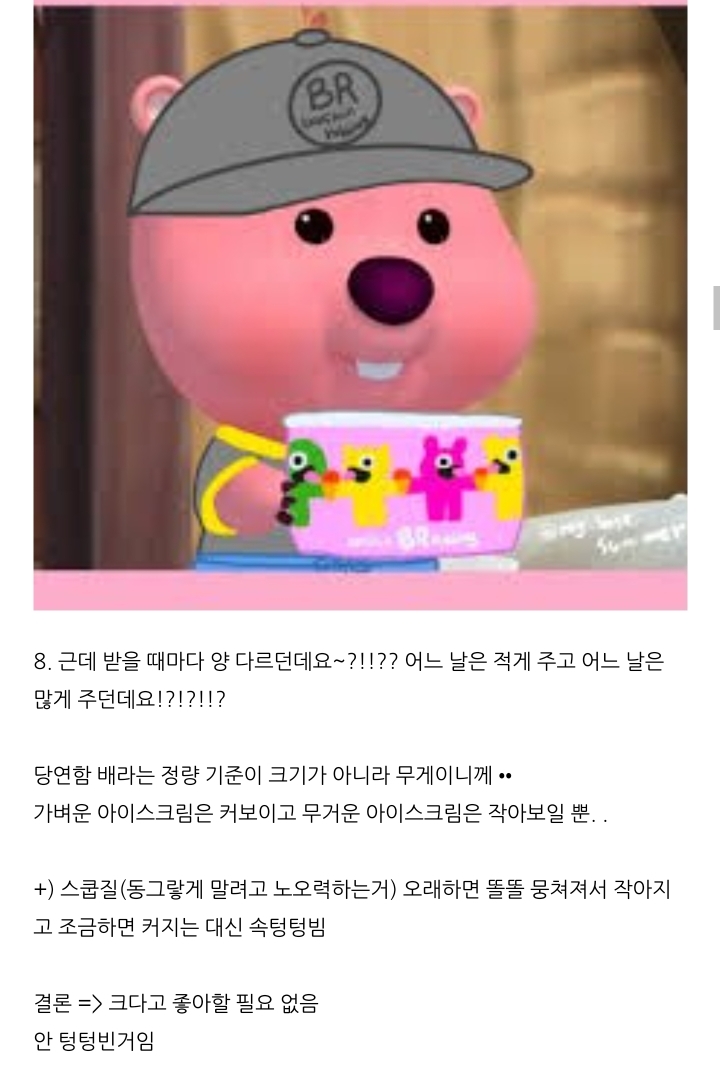 배스킨라빈스 TMI 31개 | 인스티즈