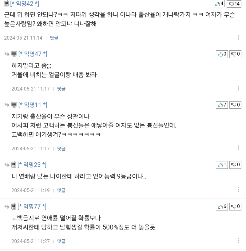아저씨들 여자 알바생한테 고백 좀 그만합시다.ppomppu | 인스티즈