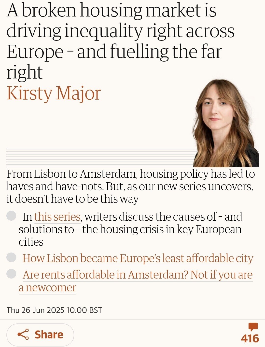 선진국 대도시 월세 해결이 힘든 이유...jpg | 인스티즈