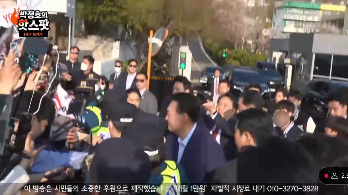 오늘 윤석열 관저 퇴거길에 젊은 사람들 많이 보인 이유.jpg | 인스티즈