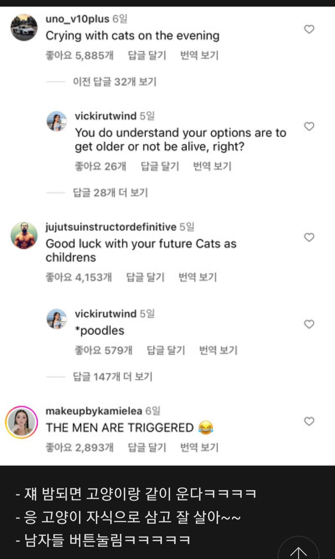 39살 비혼 비출산 여성 인스타 릴스에 달린 양남들 댓글 | 인스티즈