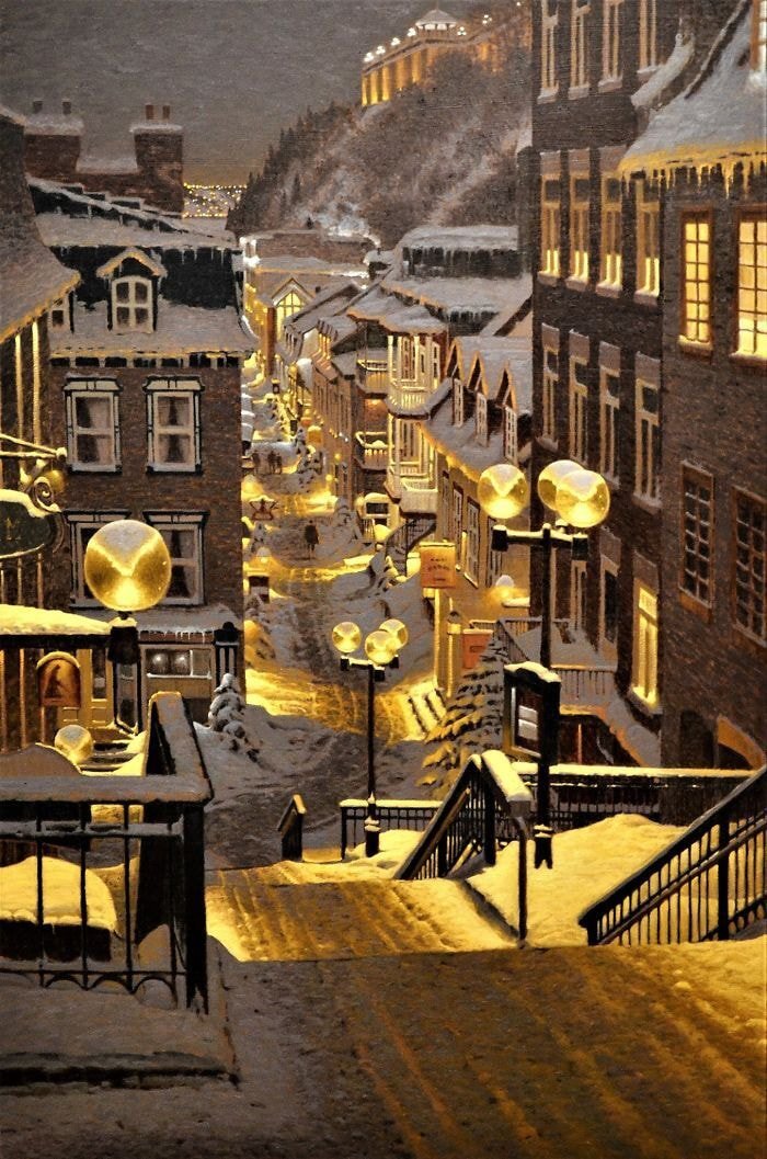 눈쌓인 겨울밤 전문 화가 | 인스티즈