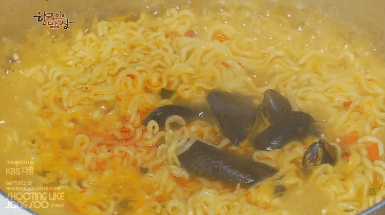 한국인의 밥상 라면짤.gif | 인스티즈