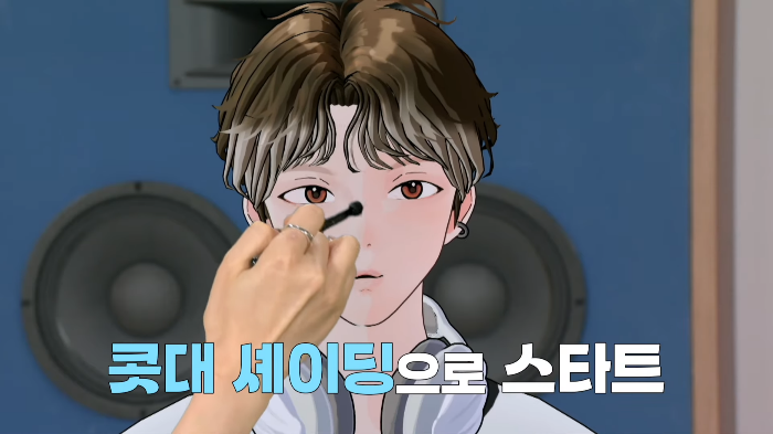 이사배가 필릭스 메이크업 해준 버추얼 아이돌(웃김ㅋㅋㅋㅋ) | 인스티즈