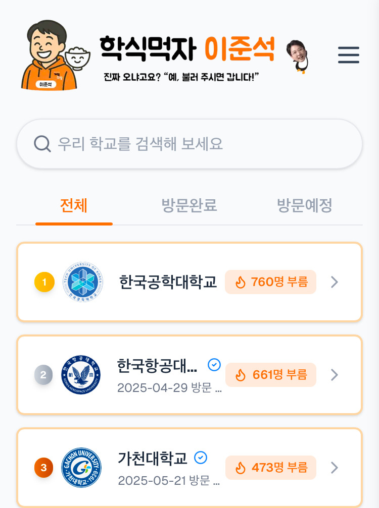 우리 학교 인지도 0인데 유일하게 1등한 곳 | 인스티즈