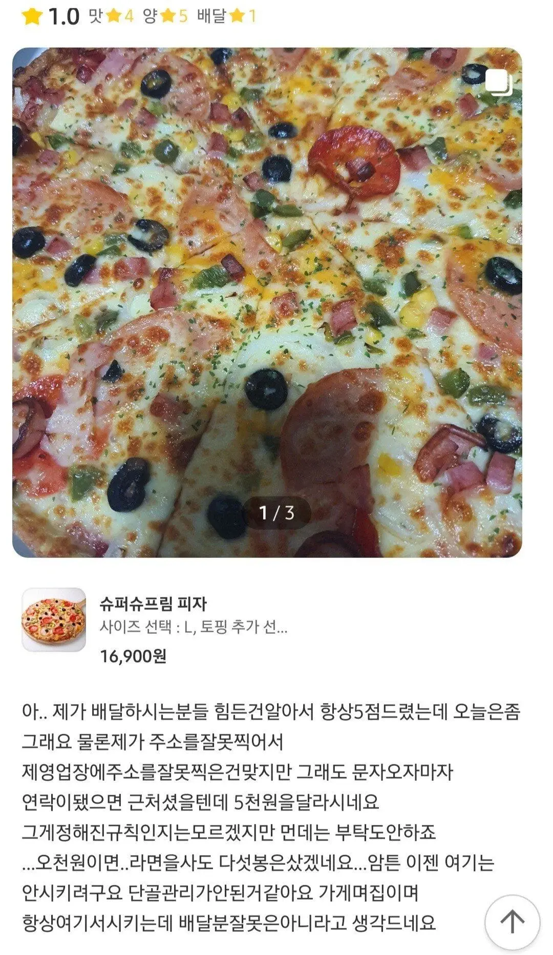 단골피자 이미지