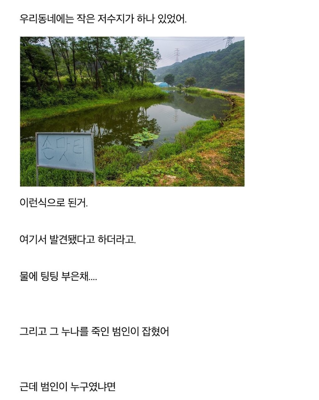 초딩 때 봤던 살인 사건 | 인스티즈