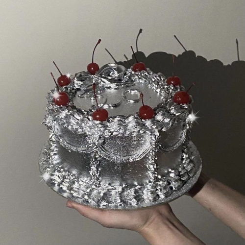 먹으면 펄응가 나올것같은 골드&실버 반짝반짝 펄 케이크들 | 인스티즈