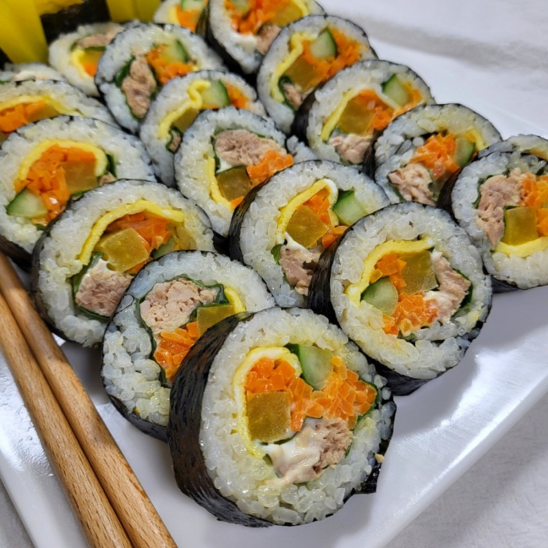 집김밥 이미지