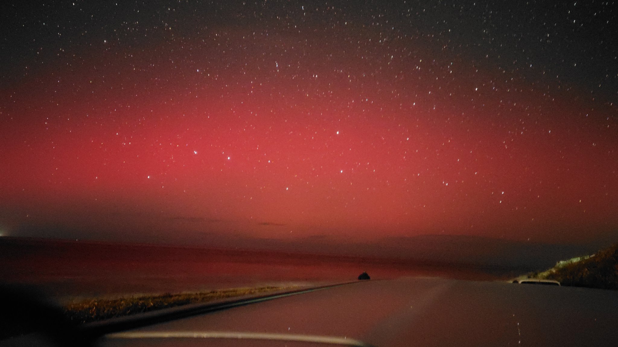 실시간 일본 홋카이도에서도 보이는 오로라 | 인스티즈