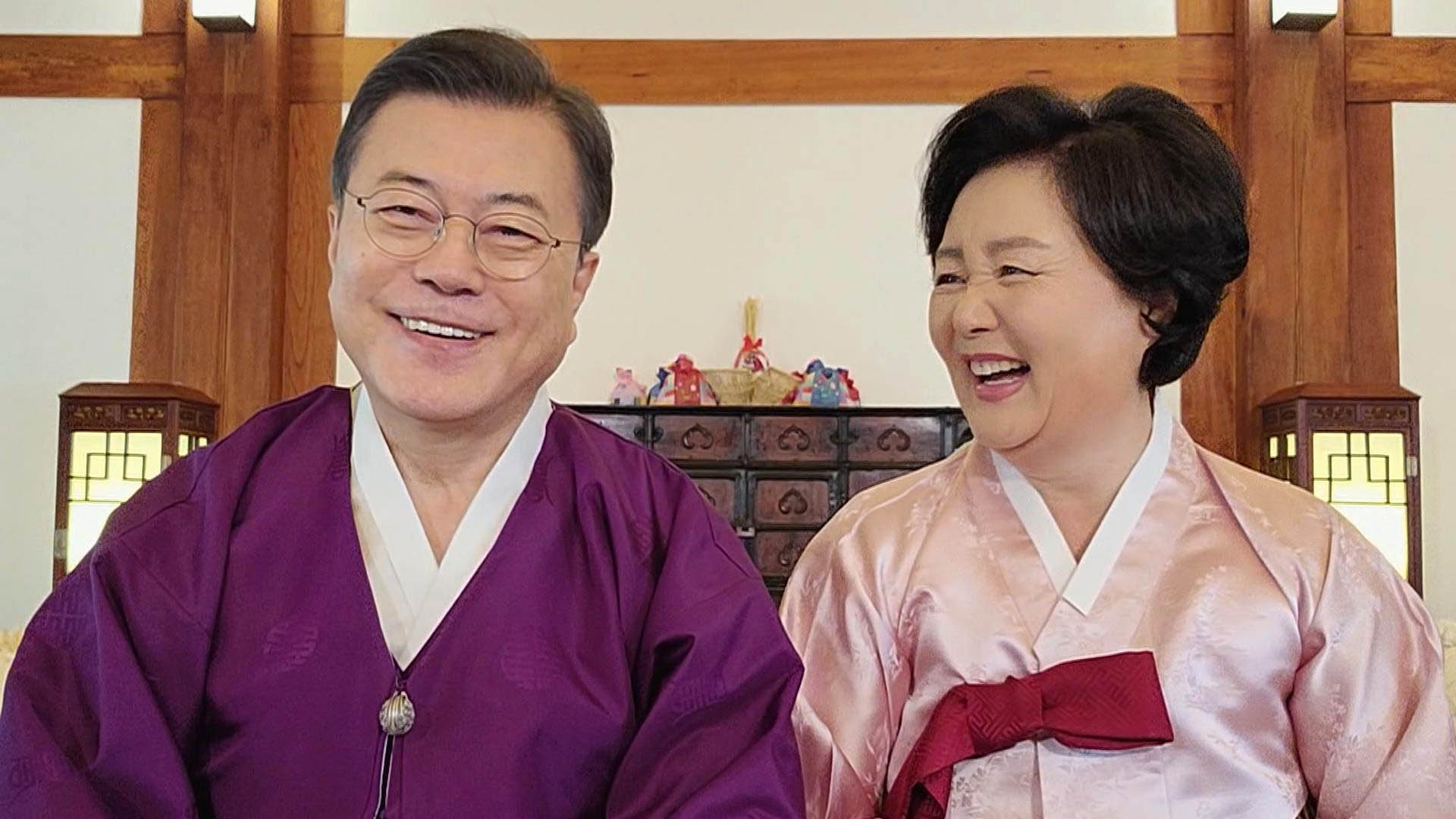 윤석열 김건희/이재명 김혜경 부부 한복입은 사진 | 인스티즈