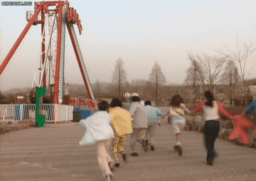 폐장 30분 남은 놀이공원 도착해 제대로 뽕 뽑는 가족.jpgif | 인스티즈