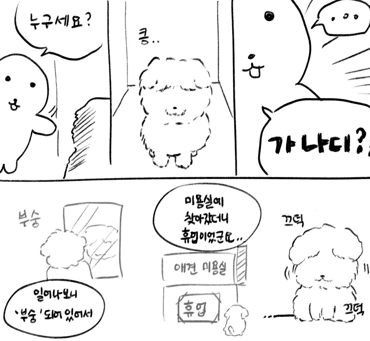 애견 미용실 닫아서 거지존 된 가나디 | 인스티즈