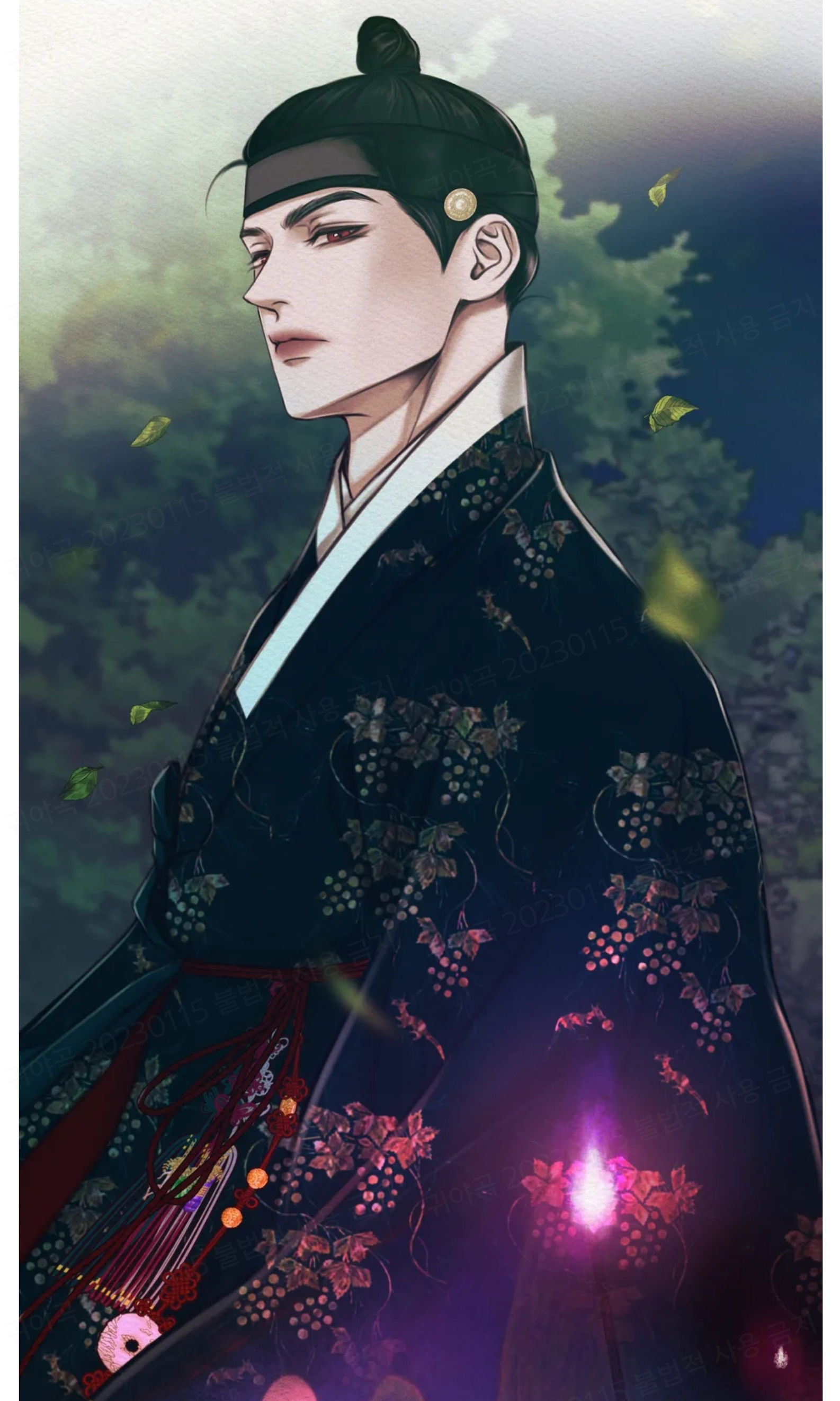 한복과 댕댕이에 진심인 거 같은 BL 웹툰 | 인스티즈