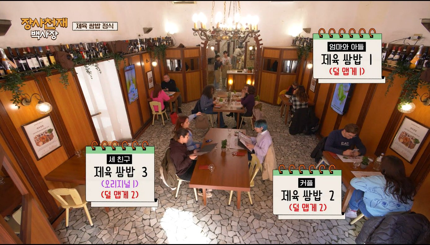 [장사천재백사장] 매운거 잘 못먹는 이탈리아인들이 매운 제육볶음을 덜맵게 해달라고 했을 때.jpg | 인스티즈