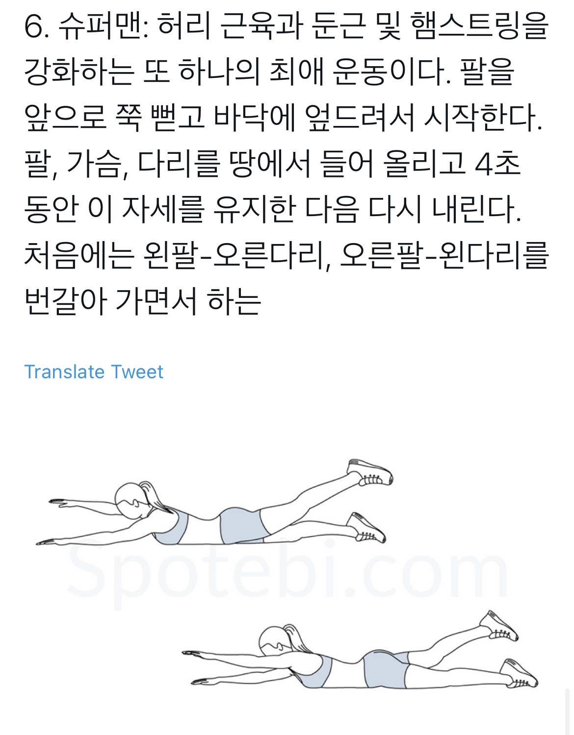 코어의 중요성과 허리가 안좋아도 할 수 있는 6가지 운동법 | 인스티즈