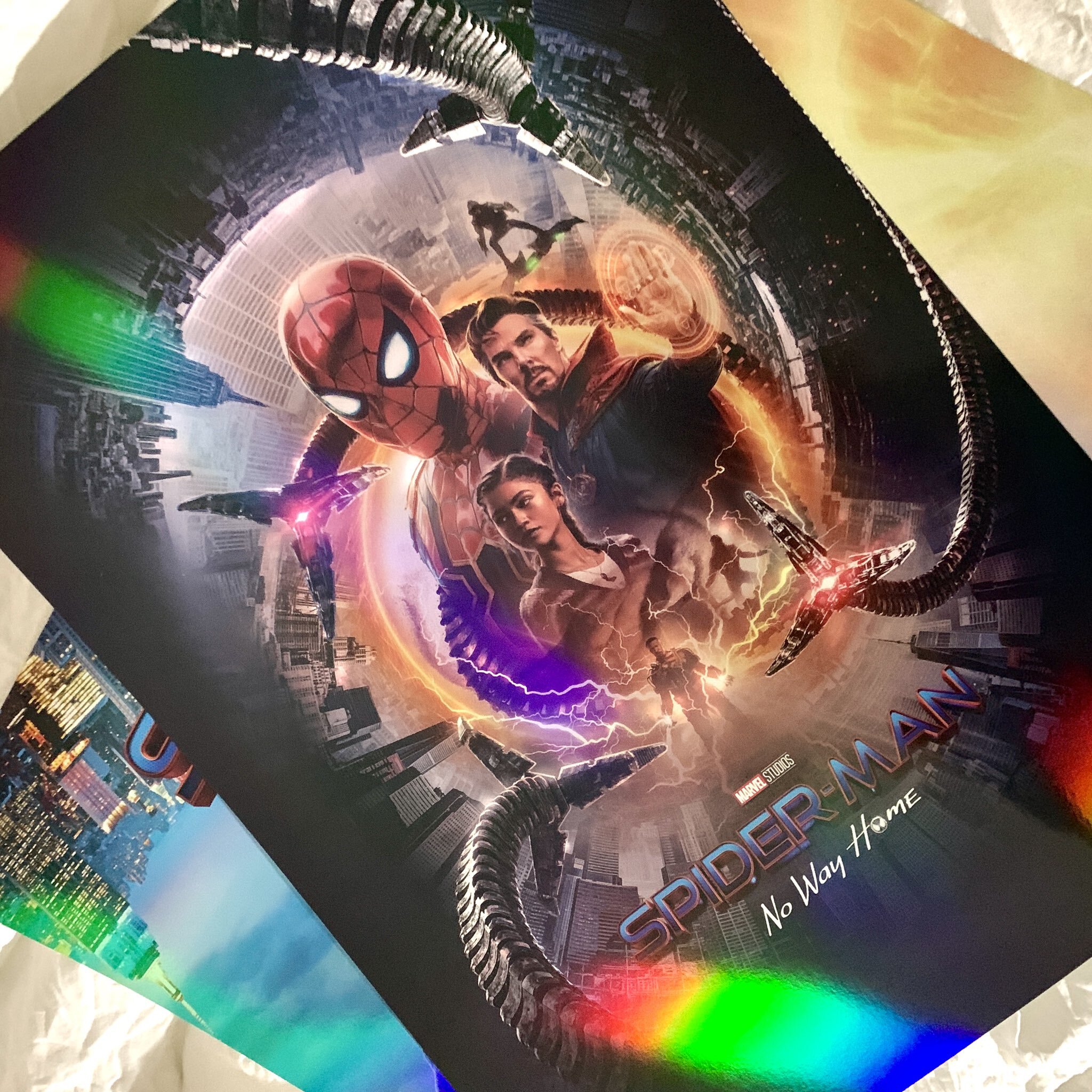 영화관에서 무료로 받을 수 있는 스파이더맨 노 웨이홈 굿즈들.jpg | 인스티즈