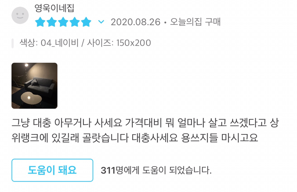 오늘의 집 웃긴 리뷰 모음 | 인스티즈