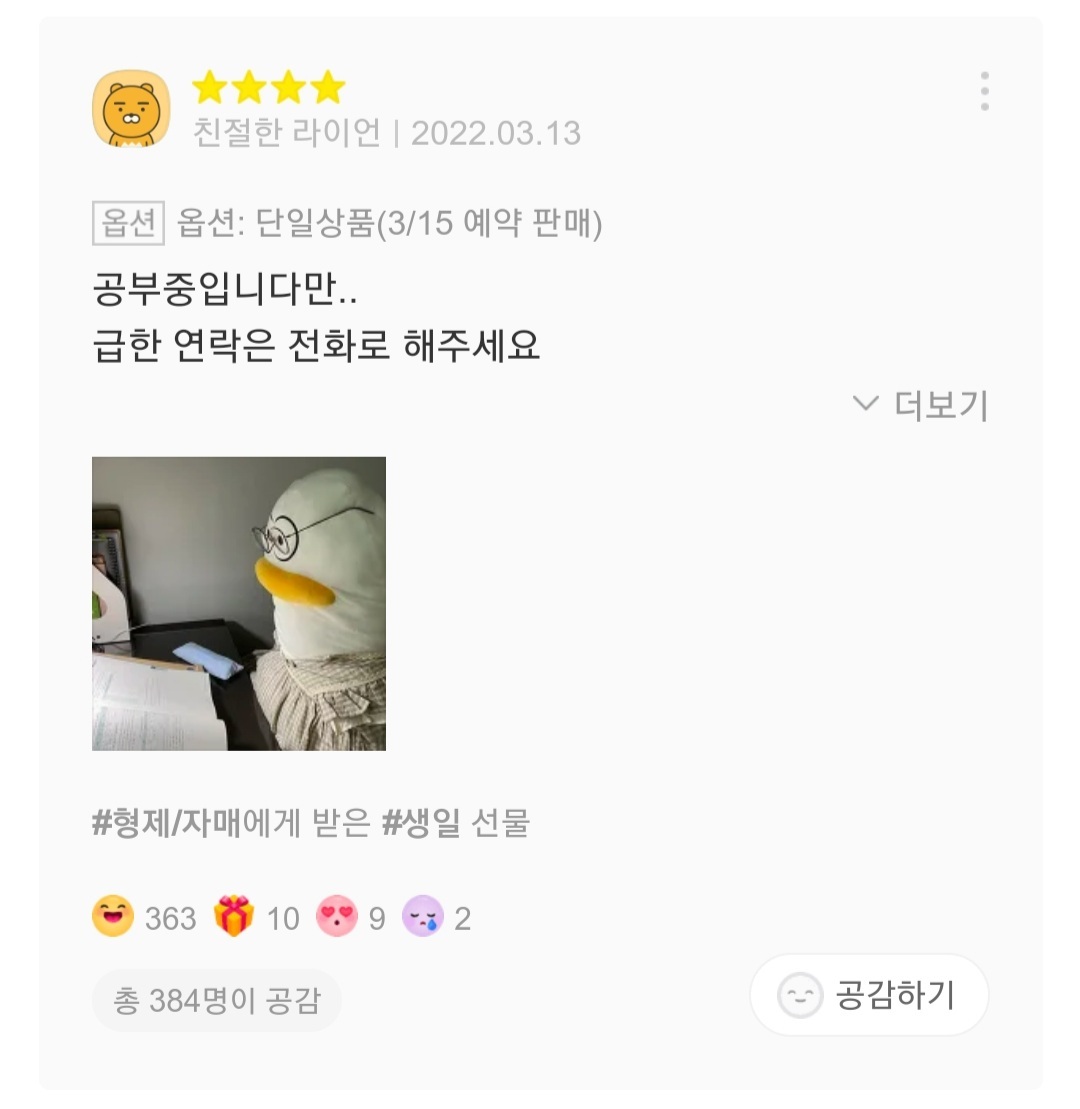 재치있는 오둥이 바디필로우 리뷰들 | 인스티즈