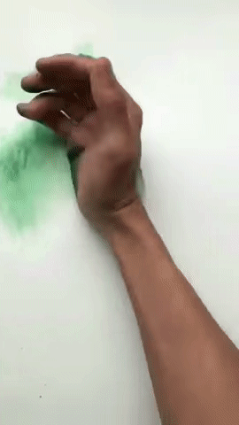 특이하게 그림 그리는 사람들.gif | 인스티즈