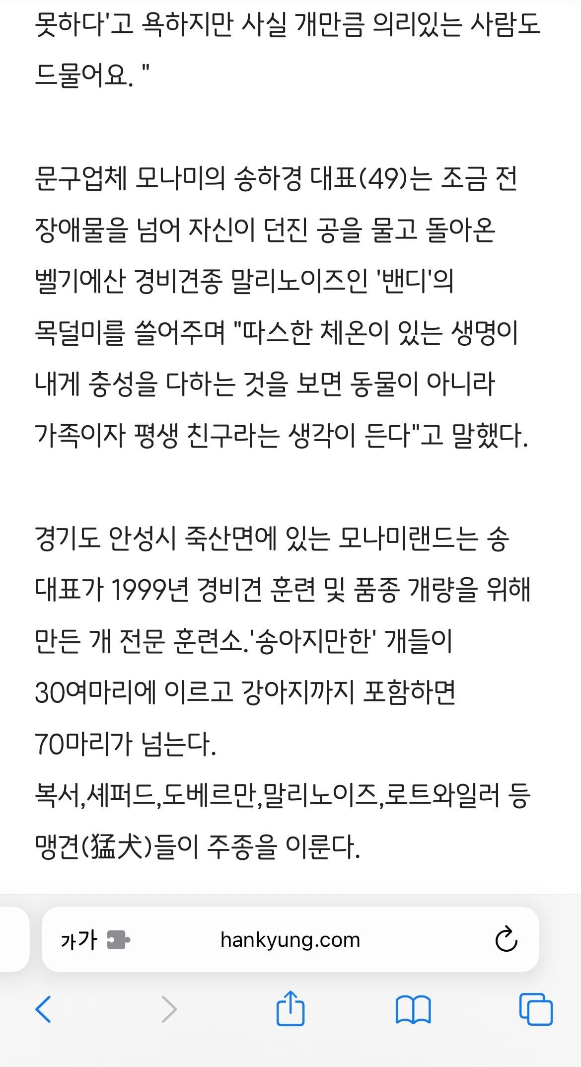 23년 된 개 훈련소이자 전문 브리더 모나미 랜드 (국내 필기구 회사 거기 맞음) | 인스티즈