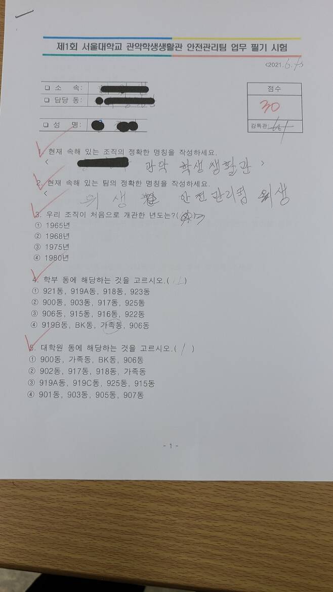 "점수 공개에 창피해 눈물" 동료 죽음에 목소리 낸 서울대 청소노동자 | 인스티즈
